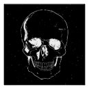 Search for black and white skull art Rock