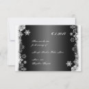 Search for white snowflake invitations Black and white