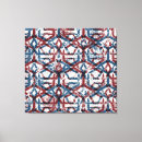 Search for black and red canvas prints Illustration