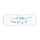 Search for chic name return address labels Stylish