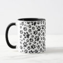Search for dog paws mugs Black