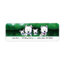 Search for west highland terrier return address labels Kiniart