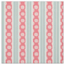 Search for teal and coral fabric Stripes