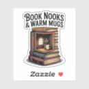 Search for books and tea stickers Reading