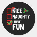 Search for risque stickers Xmas