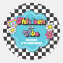 Search for thirteen birthday stickers Pink