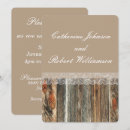 Search for country western lace wedding invitations Brown