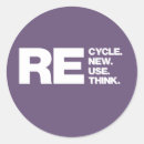 Search for recycle earth stickers Renew