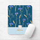 Search for blue wildflower mouse mats Floral