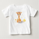 Search for giraffe baby shirts Watercolor