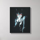 Search for catwoman canvas prints Comic illustration