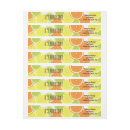 Search for fruit slices return address labels Summer