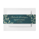 Search for green invitation belly bands Butterfly
