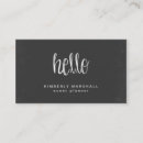 Search for chalkboard business cards Simple
