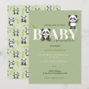 Search for panda bear baby shower invitations Unisex