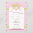 Search for princess carriage baby shower invitations Royal