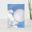 Search for volleyball thank you cards Coach