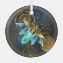 Search for vintage glass christmas tree decorations Blue