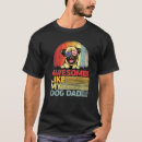 Search for pug dad tshirts Distressed
