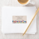 Search for bohemian bridal shower return address labels Wildflower