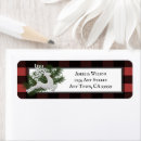Search for reindeer return address labels Festive