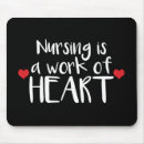 Search for on heart mouse mats Nurse