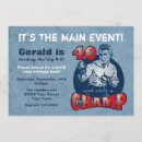 Search for champs invitations Boxing gloves