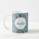 Search for nordic snowflake pattern mugs Blue