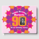 Search for 90th birthday guest books Ninety