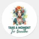 Search for yoga breathe stickers Zen