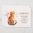 Search for animal lover invitations Feline