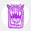 Search for purple monster stickers Creature