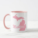 Search for michigan state mugs Pink