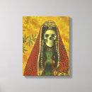 Search for gothic skull canvas prints Horror