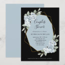 Search for watercolor eucalyptus bridal shower invitations Dusty blue