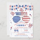 Search for barbeque 4th of july invitations America