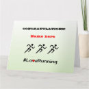 Search for congratulate a runner cards Running
