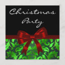 Search for damask christmas invitations Company christmas party