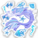 Search for fish magic stickers Mermaid