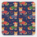 Search for corgi christmas stickers Animal