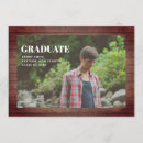 Search for rustic graduation invitations Wood