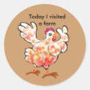 Search for happy chicken stickers Hen