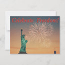 Search for red white blue stripes postcards Fireworks