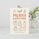 Search for sketch christmas cards Red and green