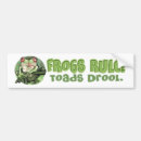 Search for will be toad bumper stickers Amphibian