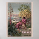 Search for cannes vintage travel posters French