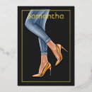 Search for silver shoes invitations Black