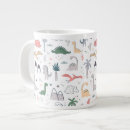 Search for dinosaur pattern mugs Baby nursery
