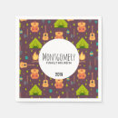 Search for family reunion napkins Nature