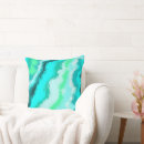 Search for aqua blue green cushions Abstract